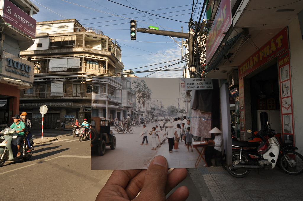 12- Ngã tư Thống Nhất - Lê thành phương năm ''66-68