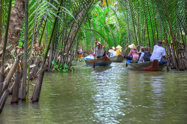 Khu du lịch ở cù Lao Thới Sơn