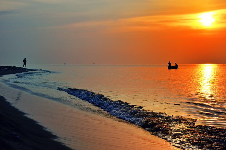 Biển Long Hải yên tĩnh, thơ mộng