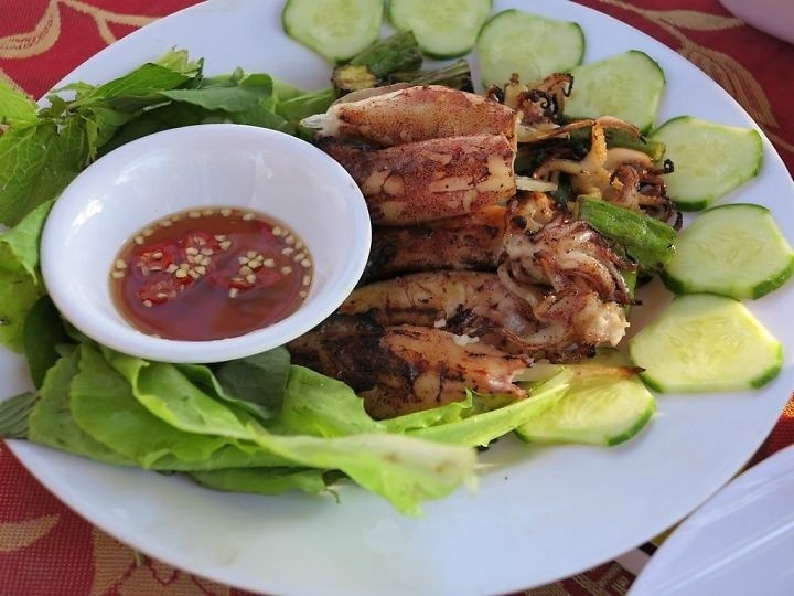 Mực nướng Phú Quốc