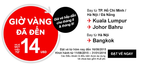 AirAsia, 300 triệu, 0 đồng, Bangkok, Yi Peng, vé máy bay khuyến mãi