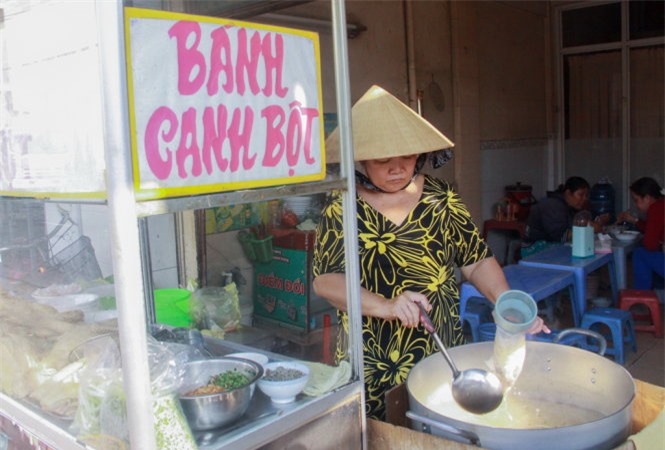 món ngon, bánh canh bột, Cai Lậy, ẩm thực Tiền Giang