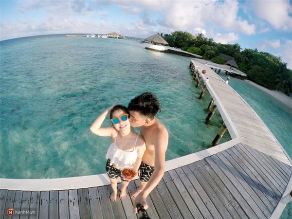 Cặp đôi chia sẻ bí quyết đi Maldives, ở resort 4 sao chưa đến... 20 triệu - Ảnh 1