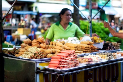 đồ ăn vặt, bến Ninh Kiều, Ninh Kiều, chợ cổ Cần Thơ