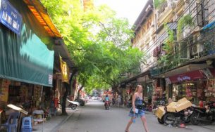 Đề xuất lát đá mặt đường 11 tuyến phố khu phố cổ Hà Nội