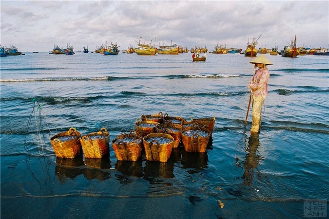 Quang cảnh làng chài Mũi Né