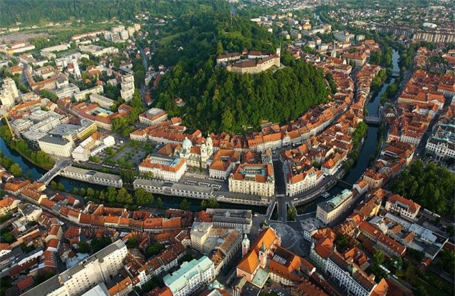 Slovenia, điểm hẹn giá rẻ, thành phố Ljubljana, du lịch giá rẻ