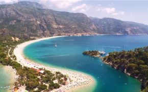 Vẻ đẹp ngoạn mục của bãi biển Turquoise Coast Thổ Nhĩ Kỳ từ trên cao