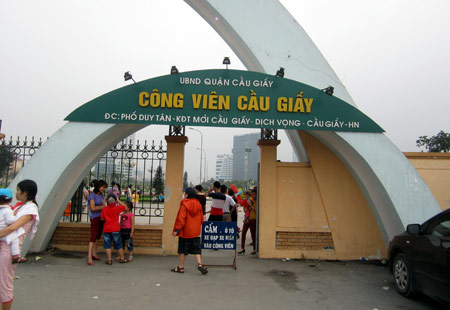 Công viên Cầu Giấy Hà Nội