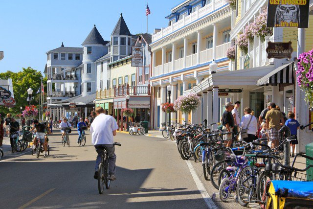 Mackinac, Michigan. Ảnh: bowlfamilyvacation