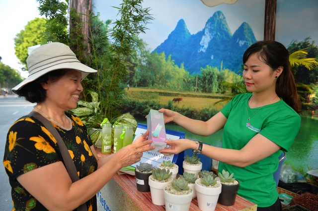 Go Green - Làn sóng “Du lịch xanh” đổ bộ phố đi bộ Hồ Gươm - 8 Go Green - Làn sóng “Du lịch xanh” đổ bộ phố đi bộ Hồ Gươm - 8