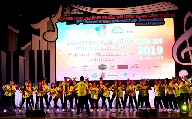 Đoàn Indonesia đoạt giải quán quân Hội thi hợp xướng Quốc tế Hội An 2019