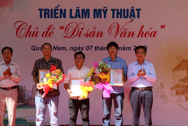 Triển lãm mỹ thuật “Di sản văn hóa” tại Mỹ Sơn