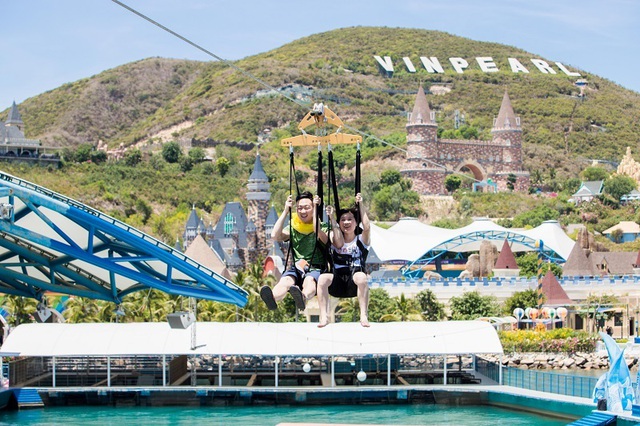 Đường trượt Zipline sở hữu 3 kỷ lục Việt Nam tại Vinpearl Nha Trang - 1 Đường trượt Zipline sở hữu 3 kỷ lục Việt Nam tại Vinpearl Nha Trang - 1