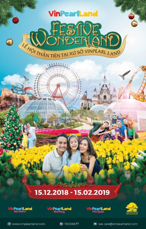 Festive Wonderland – Lễ hội thần tiên tại xứ sở Vinpearl Land - 1 Festive Wonderland – Mùa lễ hội diệu kỳ tại thiên đường Vinpearl Land