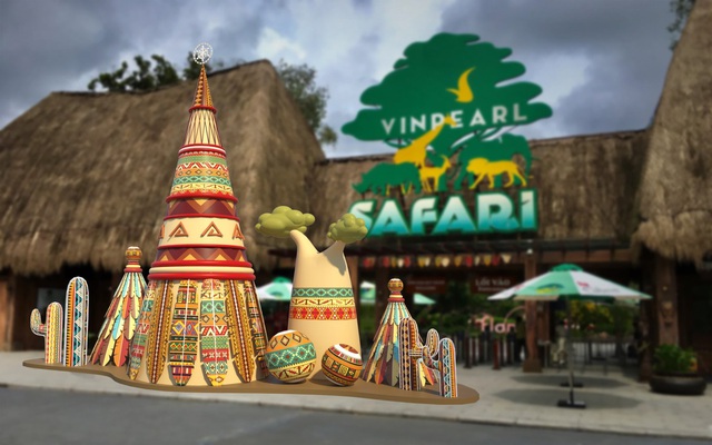 Festive Wonderland – Lễ hội thần tiên tại xứ sở Vinpearl Land - 8 Đón Giáng sinh theo phong cách Châu Phi thực thụ tại Vinpearl Safari Phú Quốc