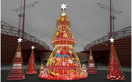 Festive Wonderland – Lễ hội thần tiên tại xứ sở Vinpearl Land - 9 Check-in cây thông đèn lồng khổng lồ và tận hưởng Giáng sinh phương Đông tại Nam Hội An