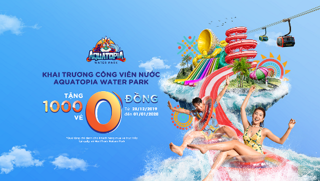 Công viên nước mới toanh ở Phú Quốc tặng hàng nghìn vé cho khách đi cáp treo - 1 Công viên nước mới toanh ở Phú Quốc tặng hàng nghìn vé cho khách đi cáp treo - 1