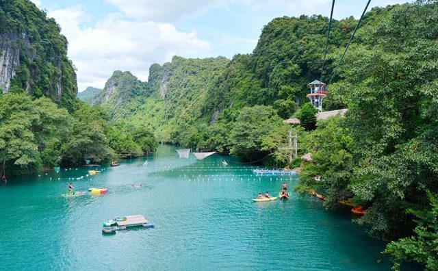 Nhiều điểm du lịch tại Phong Nha – Kẻ Bàng đón khách trở lại sau thời gian tạm nghỉ do mưa lũ