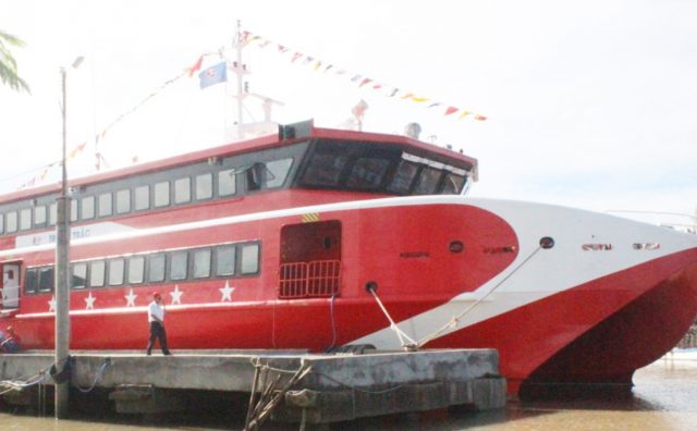 Tàu cao tốc lớn nhất Việt Nam chạy tuyến Sóc Trăng – Côn Đảo