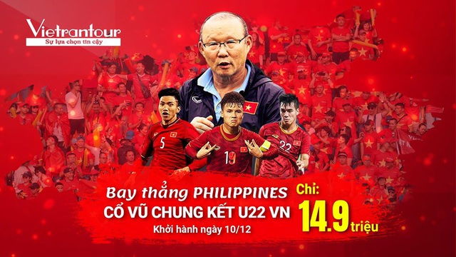 Vietrantour: Cháy tour Manila rinh cúp vàng Sea Games cùng Tuyển Việt Nam - 1 Vietrantour: Cháy tour Manila rinh cúp vàng Sea Games cùng Tuyển Việt Nam - 1