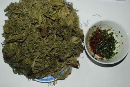 Thủy chung rêu đá rừng sâu - 6 Món rêu Tây Bắc