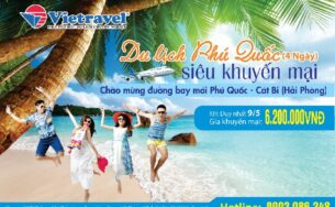Sắp có tour du lịch Phú Quốc bay thẳng từ Hải Phòng