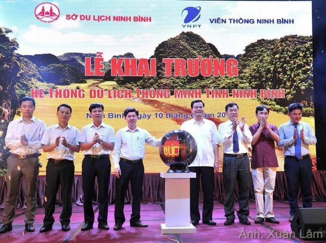 Lễ khai trương hệ thống du lịch thông minh tỉnh Ninh Bình.