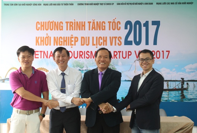 Lễ công bố chương trình Tăng tốc khởi nghiệp du lịch VTS 2017 tại Đà Nẵng vừa diễn ra trong ngày 14/4