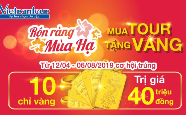 Du lịch hè 2019 nhiều ưu đãi cùng Vietrantour