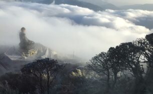 Vẻ đẹp của “đỉnh núi bạc” Fansipan trong mùa đông