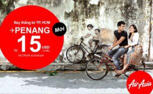 Bay thẳng tới Penang – Điểm đến lý tưởng