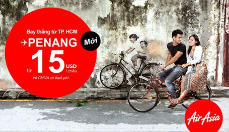 Bay thẳng tới Penang – Điểm đến lý tưởng