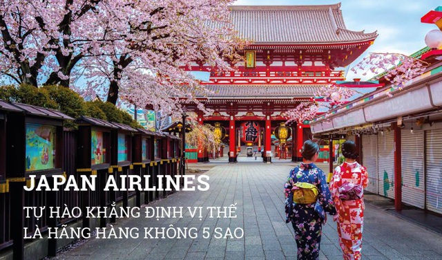 Japan Airlines – tự hào khẳng định vị thế là hãng hàng không 5 sao - 1