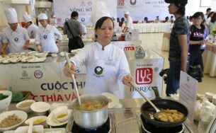 Đầu bếp miền Trung thi “Chiếc thìa Vàng 2014”