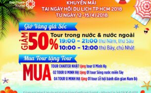 Benthanh Tourist tung chương trình khuyến mãi kép “Hè rực rỡ, giảm hết cỡ”