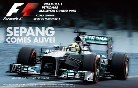 Tới Malaysia hòa mình vào không khí sôi động của giải đua F1 danh tiếng