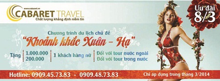 Chương trình du lịch chủ đề “Khoảnh khắc Xuân – Hạ”