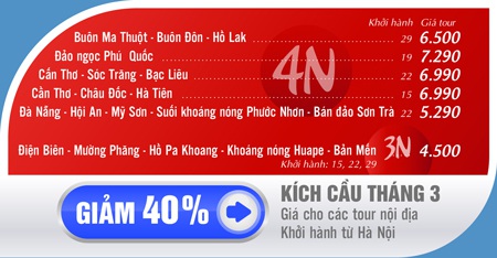 Cơ hội du lịch giá rẻ trúng xe SH