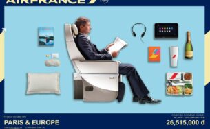 Air France ra mắt website quảng bá hạng phổ thông cao cấp