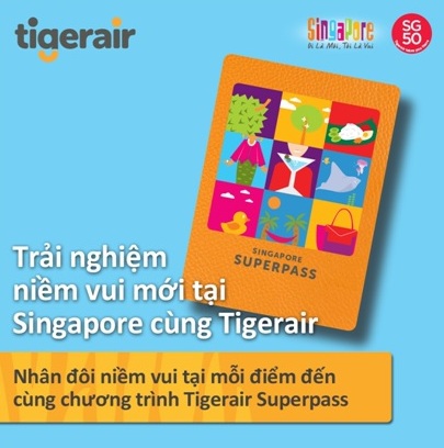 Trải nghiệm thú vị  tại Singapore cùng Tigerair