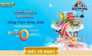 Công viên nước hiện đại nhất Việt Nam tặng 1.000 vé dịp khai trương