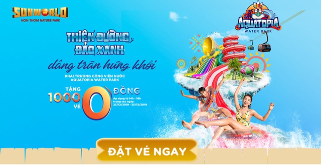 Công viên nước hiện đại nhất Việt Nam tặng 1.000 vé dịp khai trương - 1