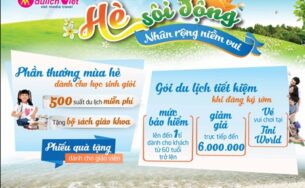 500 suất du lịch Hè miễn phí cho học sinh