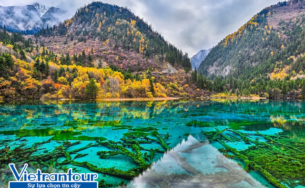 Sắc màu thu Tứ Xuyên