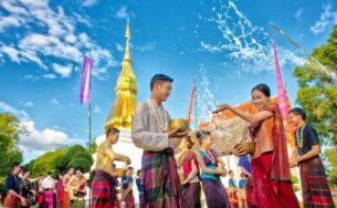 Đón năm mới ở xứ chùa Vàng