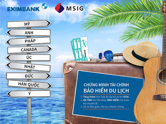 Eximbank cùng MSIG Việt Nam triển khai gói sản phẩm “Chứng minh tài chính – Bảo hiểm du lịch” - 2