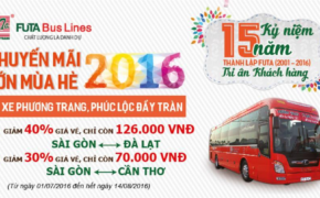 Chương trình khuyến mãi lớn cho hai tuyến Đà Lạt và Cần Thơ