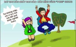 Các tư thế tạo dáng “thần thánh” khi đi du lịch