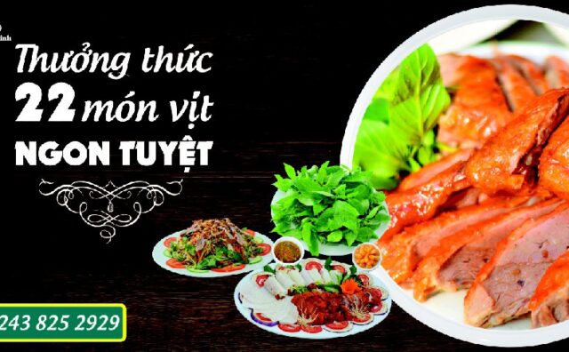 Vịt 29 – Địa chỉ quen thuộc món ngon tại Hà Nội